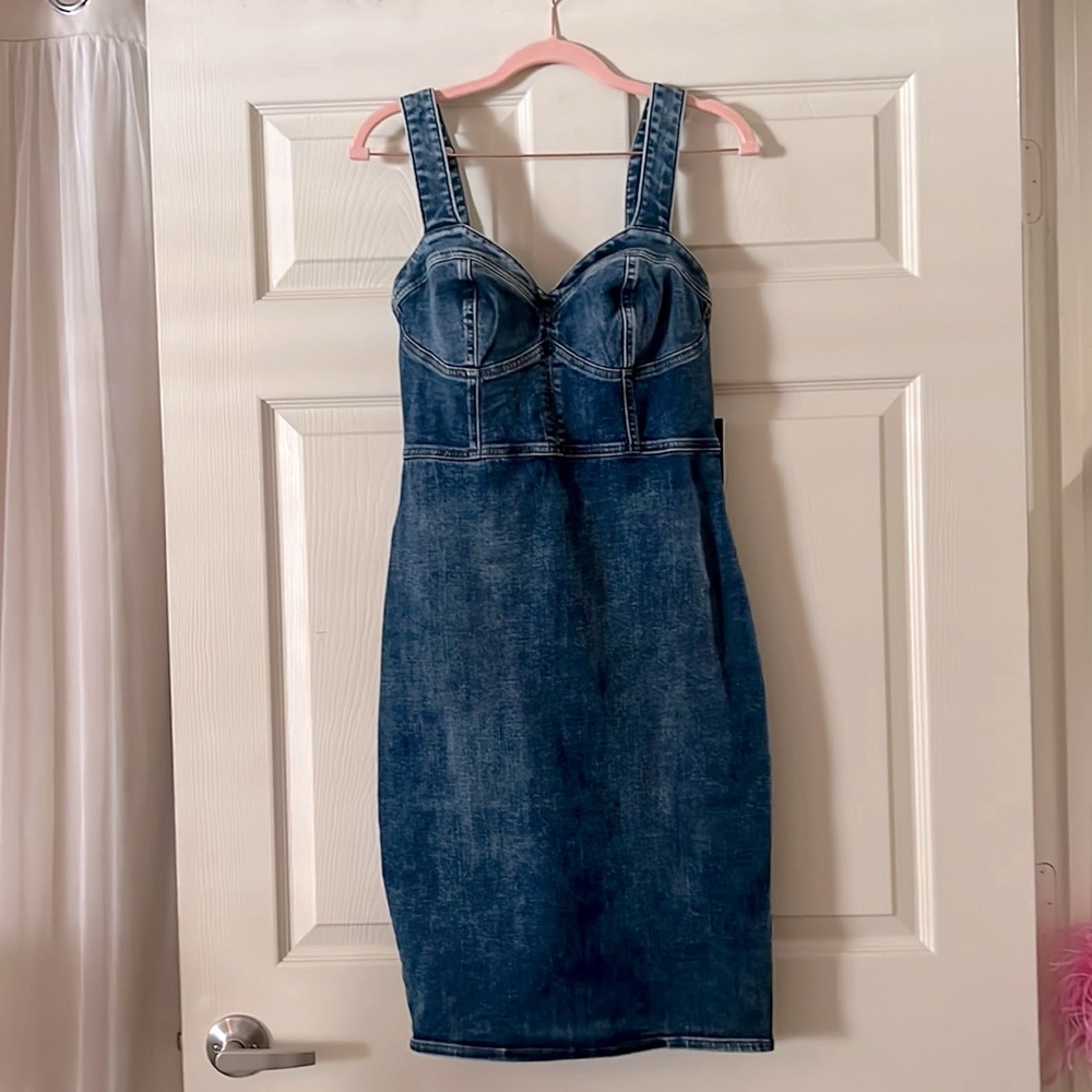 NWT. EXPRESS Denim Mini Dress